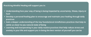 Mindful Healing Course List